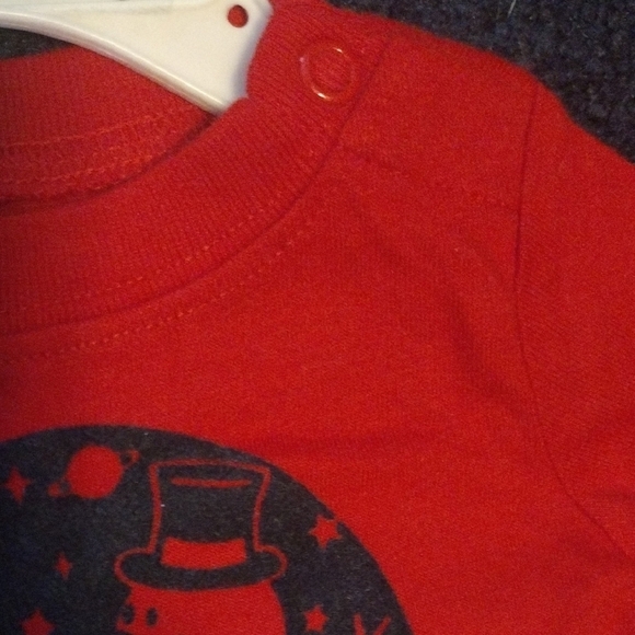 Garanimals Red Bodysuit with Black Graphic Design​ - Picture 4 of 5